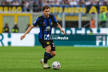 2024-05-19 - Nicolo Barella of FC Internazionale seen in action during Serie A 2023/24 football match between FC Internazionale and SS Lazio at Giuseppe Meazza Stadium, Milan, Italy on May 19, 2024 - INTER - FC INTERNAZIONALE VS SS LAZIO - ITALIAN SERIE A - SOCCER