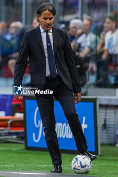 2024-05-19 - Simone Inzaghi Head Coach of FC Internazionale seen during Serie A 2023/24 football match between FC Internazionale and SS Lazio at Giuseppe Meazza Stadium, Milan, Italy on May 19, 2024 - INTER - FC INTERNAZIONALE VS SS LAZIO - ITALIAN SERIE A - SOCCER