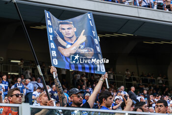 2024-05-19 - FC Internazionale supporters seen during Serie A 2023/24 football match between FC Internazionale and SS Lazio at Giuseppe Meazza Stadium, Milan, Italy on May 19, 2024 - INTER - FC INTERNAZIONALE VS SS LAZIO - ITALIAN SERIE A - SOCCER