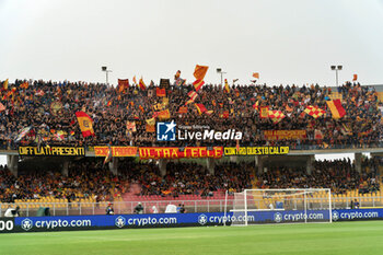 2024-05-18 - Supporters of US Lecce - US LECCE VS ATALANTA BC - ITALIAN SERIE A - SOCCER