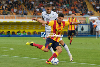 2024-05-18 - Joan Gonzalez of US Lecce in action against Gianluca Scamacca of Atalanta - US LECCE VS ATALANTA BC - ITALIAN SERIE A - SOCCER