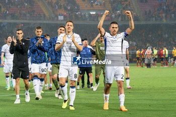 2024-05-18 - the Atalanta players applauds fans - US LECCE VS ATALANTA BC - ITALIAN SERIE A - SOCCER