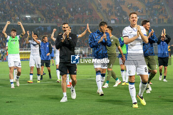 2024-05-18 - the Atalanta players applauds fans - US LECCE VS ATALANTA BC - ITALIAN SERIE A - SOCCER