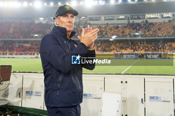 2024-05-18 - coach Luca Gotti of US Lecce applauds fans - US LECCE VS ATALANTA BC - ITALIAN SERIE A - SOCCER