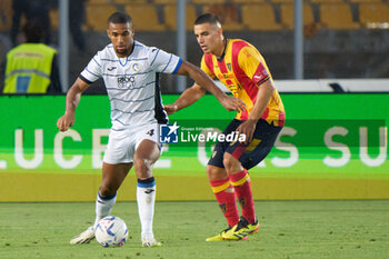 2024-05-18 - Isak Hien of Atalanta in action against Nikola Krstovic of US Lecce - US LECCE VS ATALANTA BC - ITALIAN SERIE A - SOCCER