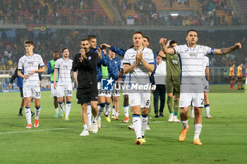 2024-05-18 - the Atalanta players applauds fans - US LECCE VS ATALANTA BC - ITALIAN SERIE A - SOCCER