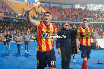 2024-05-18 - Roberto Piccoli of US Lecce greet the fans - US LECCE VS ATALANTA BC - ITALIAN SERIE A - SOCCER