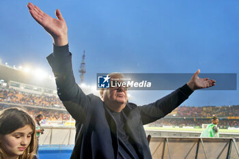 2024-05-18 - the technical director of US Lecce Pantaleo Corvino - US LECCE VS ATALANTA BC - ITALIAN SERIE A - SOCCER