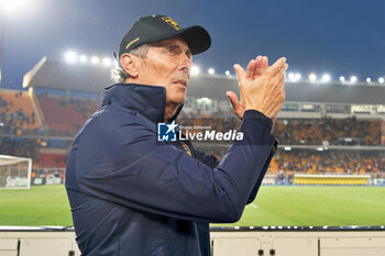 2024-05-18 - coach Luca Gotti of US Leccee applauds fans - US LECCE VS ATALANTA BC - ITALIAN SERIE A - SOCCER