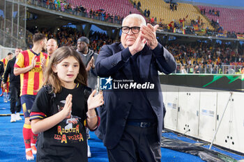 2024-05-18 - the technical director of US Lecce Pantaleo Corvino - US LECCE VS ATALANTA BC - ITALIAN SERIE A - SOCCER