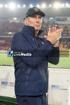 2024-05-18 - coach Luca Gotti of US Leccee applauds fans - US LECCE VS ATALANTA BC - ITALIAN SERIE A - SOCCER