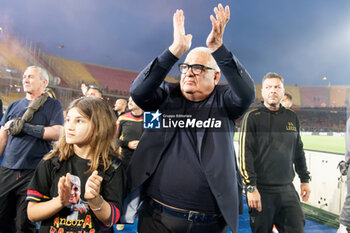 2024-05-18 - the technical director of US Lecce Pantaleo Corvino - US LECCE VS ATALANTA BC - ITALIAN SERIE A - SOCCER