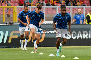 2024-05-18 - Players of Atalanta warms up - US LECCE VS ATALANTA BC - ITALIAN SERIE A - SOCCER