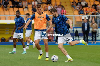 2024-05-18 - Aleksey Miranchuk of Atalanta ans Mario Pasalic of Atalanta warms up - US LECCE VS ATALANTA BC - ITALIAN SERIE A - SOCCER