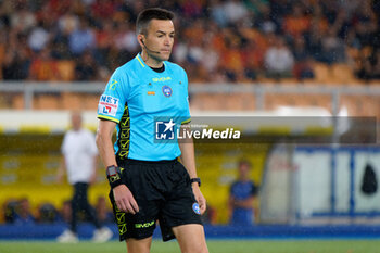 2024-05-18 - the referee Antonio Rapuano of Rimini - US LECCE VS ATALANTA BC - ITALIAN SERIE A - SOCCER