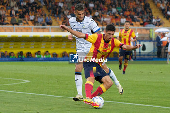 2024-05-18 - Joan Gonzalez of US Lecce in action against Gianluca Scamacca of Atalanta - US LECCE VS ATALANTA BC - ITALIAN SERIE A - SOCCER