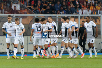 2024-05-18 - Atalanta celebrates after scoring a goal - US LECCE VS ATALANTA BC - ITALIAN SERIE A - SOCCER