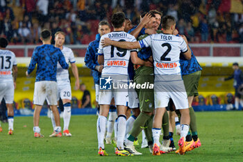 2024-05-18 - Players of Atalanta celebrates the victory - US LECCE VS ATALANTA BC - ITALIAN SERIE A - SOCCER