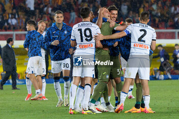 2024-05-18 - Players of Atalanta celebrates the victory - US LECCE VS ATALANTA BC - ITALIAN SERIE A - SOCCER