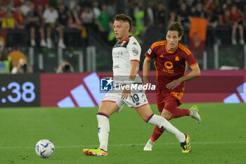 AS Roma vs Genoa CFC - ITALIAN SERIE A - SOCCER