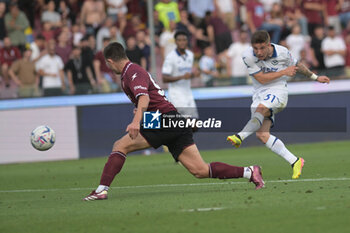 2024-05-20 - Tomas Suslov of Hellas Verona FC scores goal 0-1 during the Serie A Match between US Salernitana 1919 vs Hellas Verona FC at Arechi Stadium - US SALERNITANA VS HELLAS VERONA FC - ITALIAN SERIE A - SOCCER