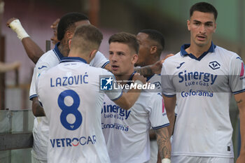 2024-05-20 - Tomas Suslov of Hellas Verona FC celebrates after scoring goal during the Serie A Match between US Salernitana 1919 vs Hellas Verona FC at Arechi Stadium - US SALERNITANA VS HELLAS VERONA FC - ITALIAN SERIE A - SOCCER