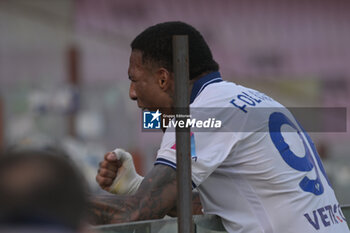 2024-05-20 - Michael Folorunsho of Hellas Verona FC celebrates after scoring goal during the Serie A Match between US Salernitana 1919 vs Hellas Verona FC at Arechi Stadium - US SALERNITANA VS HELLAS VERONA FC - ITALIAN SERIE A - SOCCER