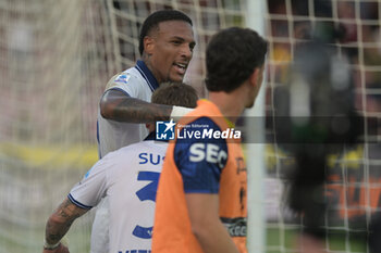 2024-05-20 - Michael Folorunsho of Hellas Verona FC celebrates after scoring goal during the Serie A Match between US Salernitana 1919 vs Hellas Verona FC at Arechi Stadium - US SALERNITANA VS HELLAS VERONA FC - ITALIAN SERIE A - SOCCER