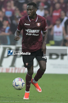 2024-05-20 - Junior Sambia of US Salernitana 1919 in action during the Serie A Match between US Salernitana 1919 vs Hellas Verona FC at Arechi Stadium - US SALERNITANA VS HELLAS VERONA FC - ITALIAN SERIE A - SOCCER