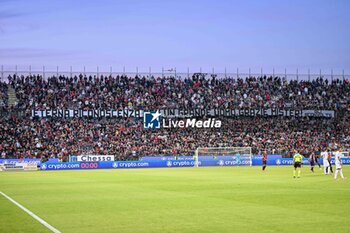 2024-05-23 - Tifosi, Fans, Supporters of Cagliari Calcio, Claudio Ranieri Mister of Cagliari Calcio - CAGLIARI CALCIO VS ACF FIORENTINA - ITALIAN SERIE A - SOCCER