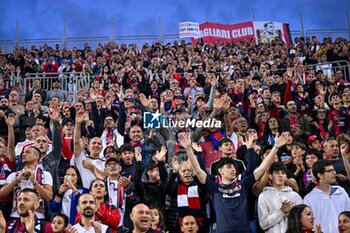 2024-05-23 - Tifosi, Fans, Supporters of Cagliari Calcio, Claudio Ranieri Mister of Cagliari Calcio - CAGLIARI CALCIO VS ACF FIORENTINA - ITALIAN SERIE A - SOCCER