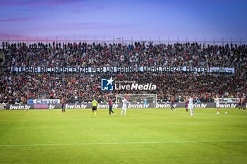 2024-05-23 - Tifosi, Fans, Supporters of Cagliari Calcio, Claudio Ranieri Mister of Cagliari Calcio - CAGLIARI CALCIO VS ACF FIORENTINA - ITALIAN SERIE A - SOCCER