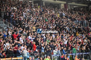 2024-05-23 - Tifosi, Fans, Supporters of Cagliari Calcio, Claudio Ranieri Mister of Cagliari Calcio - CAGLIARI CALCIO VS ACF FIORENTINA - ITALIAN SERIE A - SOCCER