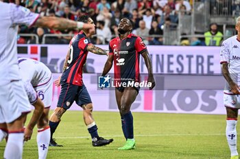 2024-05-23 - Zito Luvumbo of Cagliari Calcio - CAGLIARI CALCIO VS ACF FIORENTINA - ITALIAN SERIE A - SOCCER