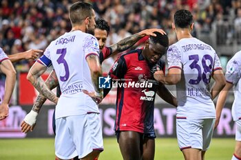 2024-05-23 - Zito Luvumbo of Cagliari Calcio, Gianluca Lapadula of Cagliari Calcio - CAGLIARI CALCIO VS ACF FIORENTINA - ITALIAN SERIE A - SOCCER