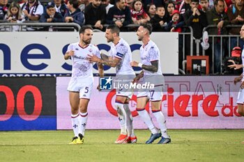 2024-05-23 - Giacomo Bonaventura of ACF Fiorentina, Esultanza, Joy After scoring goal, - CAGLIARI CALCIO VS ACF FIORENTINA - ITALIAN SERIE A - SOCCER