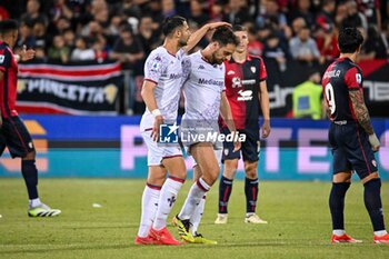 2024-05-23 - Giacomo Bonaventura of ACF Fiorentina, Esultanza, Joy After scoring goal, - CAGLIARI CALCIO VS ACF FIORENTINA - ITALIAN SERIE A - SOCCER