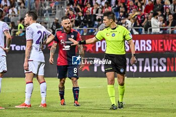 2024-05-23 - Alessandro Prontera Arbitro, Referee - CAGLIARI CALCIO VS ACF FIORENTINA - ITALIAN SERIE A - SOCCER