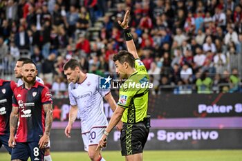 2024-05-23 - Alessandro Prontera Arbitro, Referee, Fuorigioco, Goal Annullato - CAGLIARI CALCIO VS ACF FIORENTINA - ITALIAN SERIE A - SOCCER