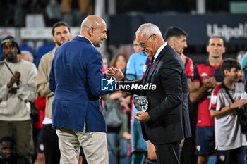 2024-05-23 - Celebrazione Claudio Ranieri Mister of Cagliari Calcio, Tommaso Giulini President of Cagliari Calcio - CAGLIARI CALCIO VS ACF FIORENTINA - ITALIAN SERIE A - SOCCER