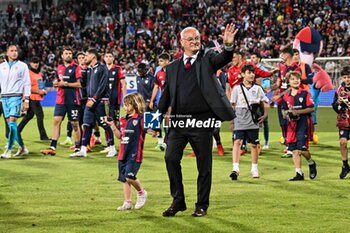 2024-05-23 - Celebrazione Claudio Ranieri Mister of Cagliari Calcio - CAGLIARI CALCIO VS ACF FIORENTINA - ITALIAN SERIE A - SOCCER