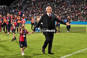 2024-05-23 - Celebrazione Claudio Ranieri Mister of Cagliari Calcio - CAGLIARI CALCIO VS ACF FIORENTINA - ITALIAN SERIE A - SOCCER