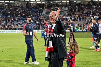 2024-05-23 - Celebrazione Claudio Ranieri Mister of Cagliari Calcio - CAGLIARI CALCIO VS ACF FIORENTINA - ITALIAN SERIE A - SOCCER