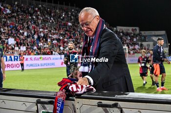 2024-05-23 - Celebrazione Claudio Ranieri Mister of Cagliari Calcio - CAGLIARI CALCIO VS ACF FIORENTINA - ITALIAN SERIE A - SOCCER