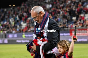 2024-05-23 - Celebrazione Claudio Ranieri Mister of Cagliari Calcio - CAGLIARI CALCIO VS ACF FIORENTINA - ITALIAN SERIE A - SOCCER