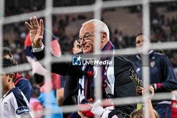 2024-05-23 - Celebrazione Claudio Ranieri Mister of Cagliari Calcio - CAGLIARI CALCIO VS ACF FIORENTINA - ITALIAN SERIE A - SOCCER