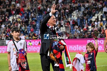 2024-05-23 - Celebrazione Claudio Ranieri Mister of Cagliari Calcio - CAGLIARI CALCIO VS ACF FIORENTINA - ITALIAN SERIE A - SOCCER