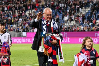 2024-05-23 - Celebrazione Claudio Ranieri Mister of Cagliari Calcio - CAGLIARI CALCIO VS ACF FIORENTINA - ITALIAN SERIE A - SOCCER