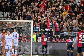 2024-05-23 - Alessandro Deiola of Cagliari Calcio, Esultanza, Joy After scoring goal, - CAGLIARI CALCIO VS ACF FIORENTINA - ITALIAN SERIE A - SOCCER