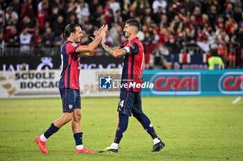 2024-05-23 - Tommaso Augello of Cagliari Calcio, Alessandro Deiola of Cagliari Calcio - CAGLIARI CALCIO VS ACF FIORENTINA - ITALIAN SERIE A - SOCCER